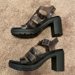 Mix No. 6 | Alesi Platform Sandal Black Size 7